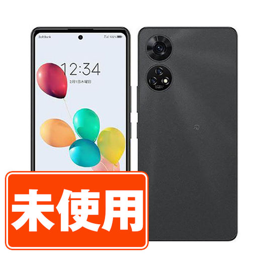 【未使用】A303ZT あんしんファミリースマホ ブラック SIMフリー