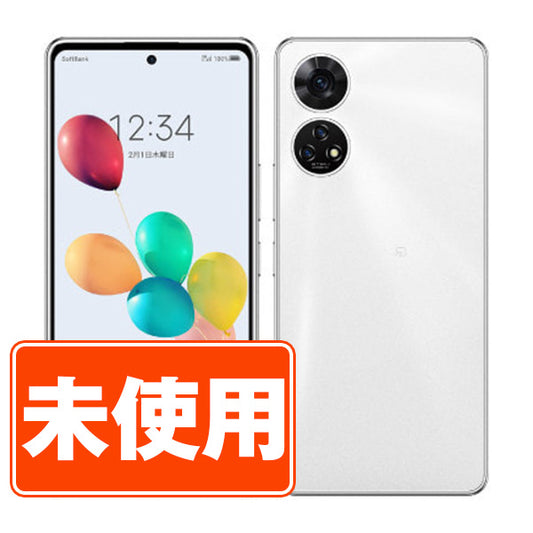 【未使用】A303ZT あんしんファミリースマホ ホワイト SIMフリー