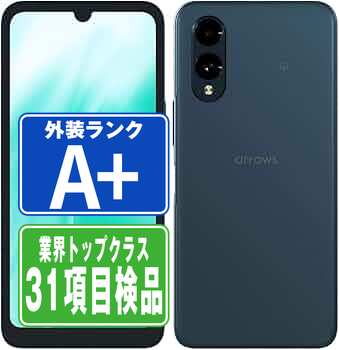 FCG02 arrows We2 ネイビーグリーン A＋ランク ほぼ新品 SIMフリー