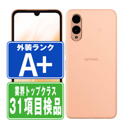 FCG02 arrows We2 ライトオレンジ A＋ランク ほぼ新品 SIMフリー
