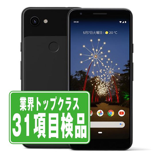 Google Pixel3a Just Black Bランク SIMフリー