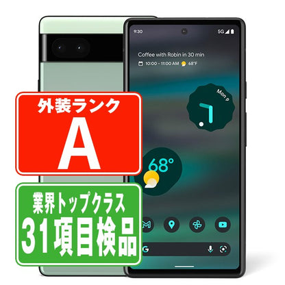 Google Pixel6a セージ Aランク 美品 SIMフリー