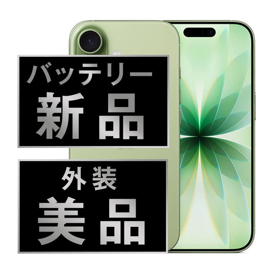 バッテリー100% iPhone17 256GB セージ Aランク 美品 SIMフリー