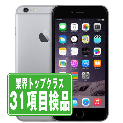 iPhone6 Plus 64GB スペースグレイ Bランク ソフトバンク