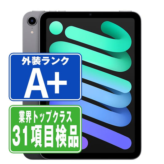 iPad mini6 Wi-Fi 64GB スペースグレイ A2567 2021年 A＋ランク ほぼ新品 Wi-Fiモデル