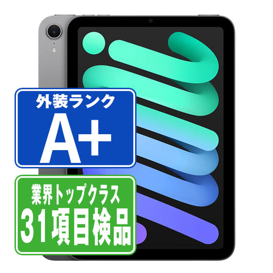 iPad mini7 (A17 Pro) Wi-Fi 256GB スペースグレイ A2993 2024年 A＋ランク ほぼ新品 Wi-Fiモデル