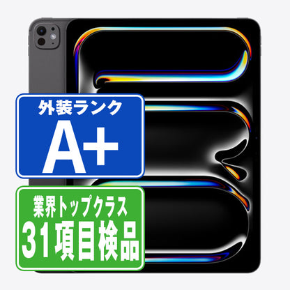 iPad Pro 第1世代 Wi-Fi+Cellular 2TB(13インチ)(Nano-textureガラス) M4 スペースブラック A2926 2024年 A＋ランク ほぼ新品 SIMフリー