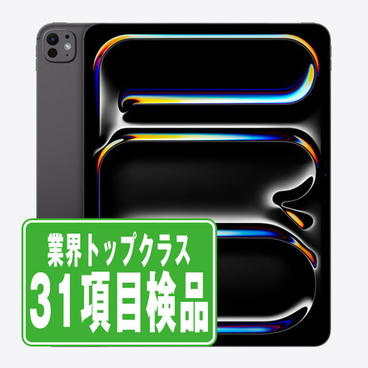 iPad Pro 第1世代 Wi-Fi+Cellular 256GB(13インチ)(標準ガラス) M4 スペースブラック A2926 2024年 Bランク SIMフリー