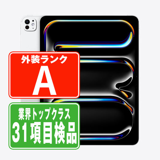 iPad Pro 第1世代 Wi-Fi 256GB(13インチ)(標準ガラス) M4 シルバー A2925 2024年 Aランク 美品 Wi-Fiモデル