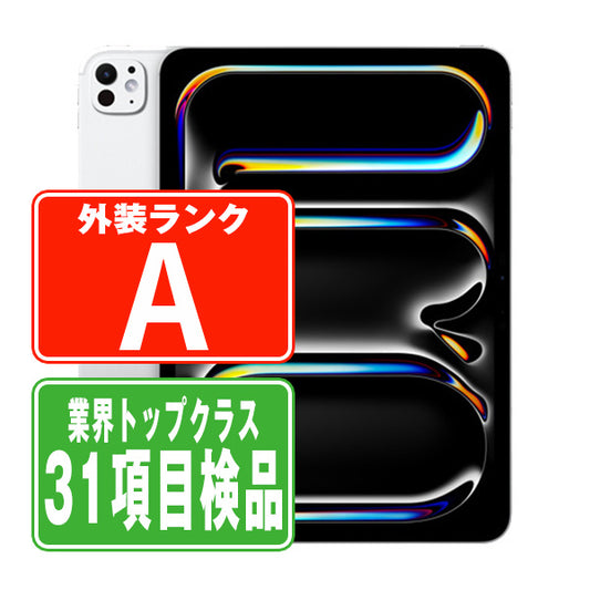 iPad Pro 第5世代 Wi-Fi 256GB 11インチ(標準ガラス) M4 シルバー A2836 2024年 Aランク 美品 Wi-Fiモデル