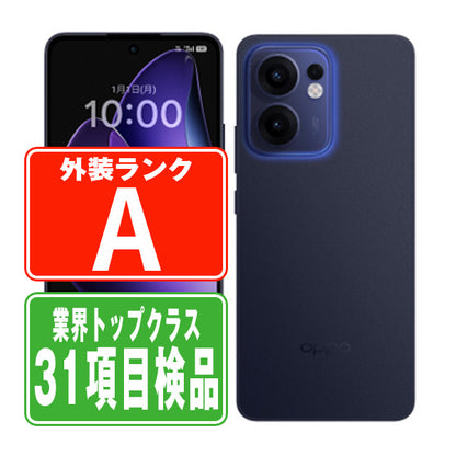 OPG05 OPPO Reno13 A ルミナスネイビー Aランク 美品 SIMフリー