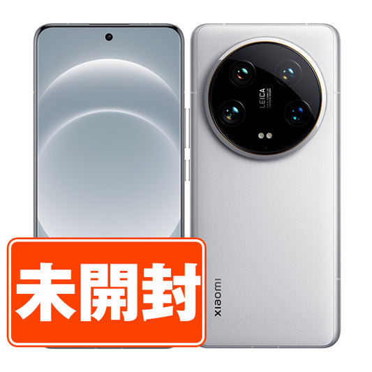 【未開封】Xiaomi 14 Ultra 512GB ホワイト SIMフリー