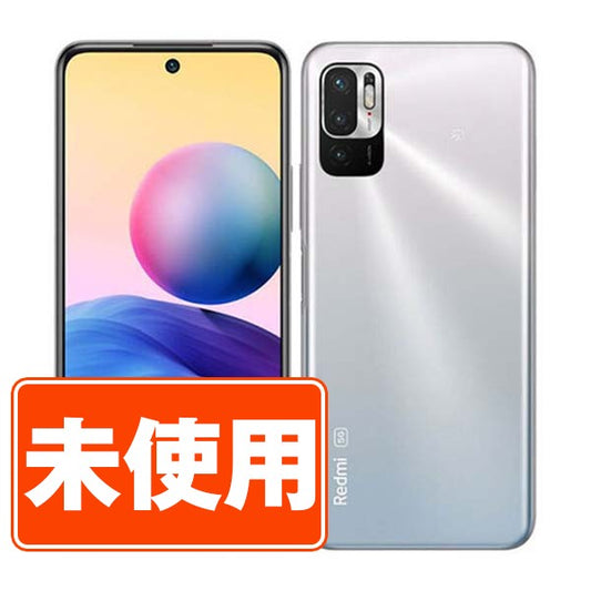 【未使用】XIG02 Redmi Note 10 JE クロームシルバー SIMフリー