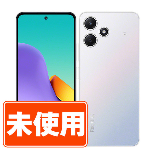 【未使用】XIG03 Redmi 12 5G ポーラーシルバー SIMフリー